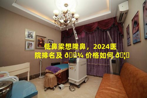 低鼻梁想隆鼻，2024医院排名及 🌾 价格如何 🦍
